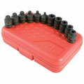 Gourmetgalley 0.38 in. Drive Drain Plug & Pipe Plug Socket Set - 11 Piece GO3642600